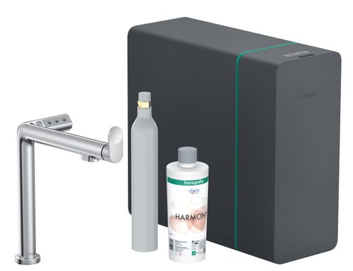 Hansgrohe-HG-Aqittura-M91-SodaSystem-240-1jet-Starter-Set-Chrom-76810000 gallery number 1